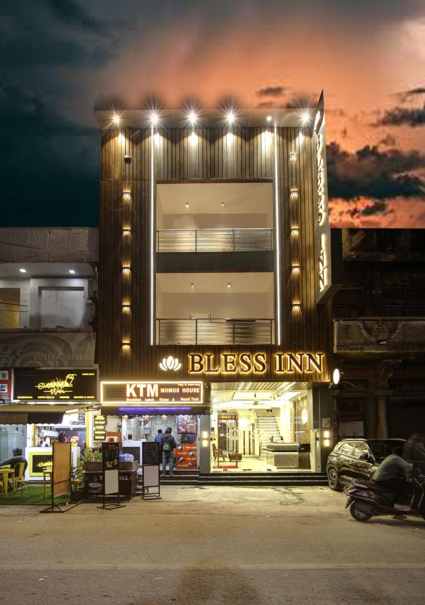 Bless Inn - Near Connaught Place Нью-Делі Екстер'єр фото